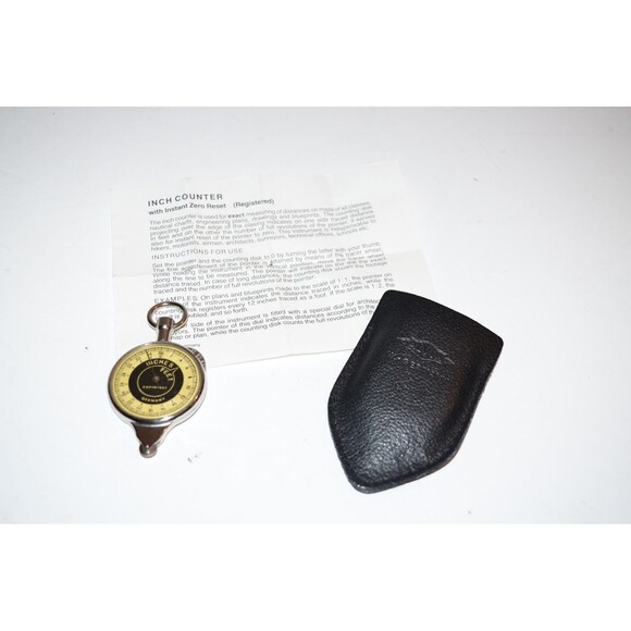 Vtg Alvin Opisometer Map Measure Inch Counter Gauge West Germany - Picture 2 of 6